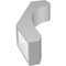 Ekena Millwork 4-in. W x 12-in. D x 24-in. H Legacy Architectural Grade PVC Knee Brace BRCP04X12X24LEC - alternate 4